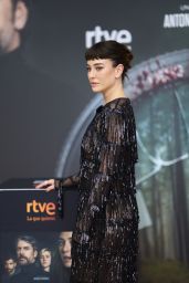 Blanca Suarez Commands San Sebastian In Black Sequin Fringe