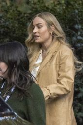 Brie Larson Embodies Fringed Fantasy in London Street Style