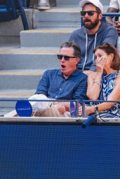 Brooks Nader - Debuts a Polka Dot Polo Dress at the US Open 2025