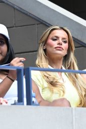 Brooks Nader - Debuts a Polka Dot Polo Dress at the US Open 2025