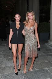 Brooks Nader Embodies Milan Fashion Week Golden Goddess Glamour
