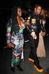 Busta Rhymes & Cacie Smith Arrive at VMA Afterparty