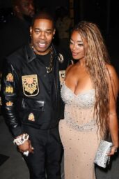 Busta Rhymes & Cacie Smith Arrive at VMA Afterparty