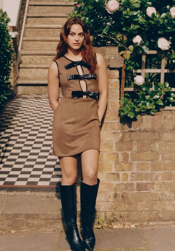 Camila Mendes Debuts Romantic Edge in Anthropologie AW25