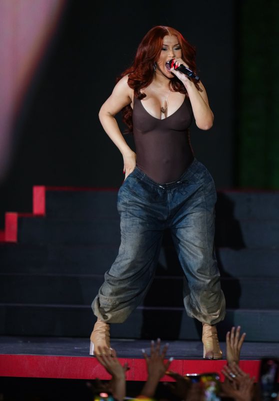 Cardi B Defines Festival Stage Look With Urban Power Styling 2025
