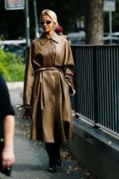 Caro Daur Unveils Fendi Show Outerwear Elegance