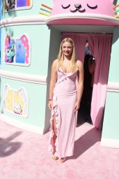 Cassidy Nugent Debuts Premiere Ruffled Pink Silk