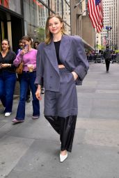 Chloe Grace Moretz Champions Deconstructed Tailoring