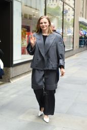 Chloe Grace Moretz Champions Deconstructed Tailoring