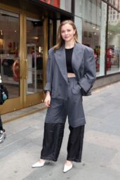 Chloe Grace Moretz Champions Deconstructed Tailoring