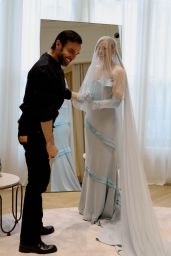 Chloe Grace Moretz & Kate Harrison Unveil Wedding Dresses with Louis Vuitton