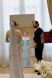 Chloe Grace Moretz & Kate Harrison Unveil Wedding Dresses with Louis Vuitton