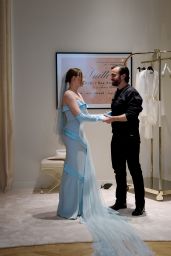 Chloe Grace Moretz & Kate Harrison Unveil Wedding Dresses with Louis Vuitton
