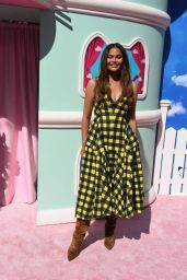 Chrissy Teigen Champions Autumnal Textures At Movie Premiere