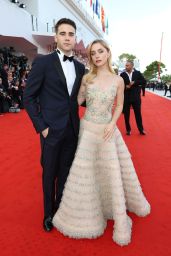 Clara Galle Attends “Frankenstein” Red Carpet at Venice Film Festival 2025