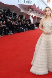 Clara Galle Attends “Frankenstein” Red Carpet at Venice Film Festival 2025
