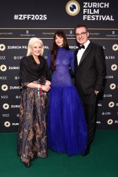 Dakota Johnson Commands Zurich Film Festival Sapphire Tulle
