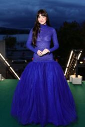 Dakota Johnson Commands Zurich Film Festival Sapphire Tulle