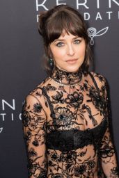 Dakota Johnson Sheer Gucci Gown Kering Foundation 2025