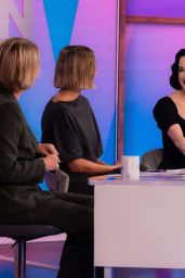 Dita Von Teese Ignites Talk Show Corseted Glamour