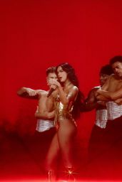 Dua Lipa Unveils A Gilded Boudoir Vibe for New Photoshoot