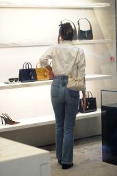 Eiza González Champions Effortless Chic With Denim & Leather in Milan, September 29, 2025