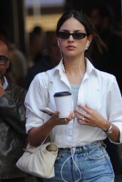 Eiza González Champions Effortless Chic With Denim & Leather in Milan, September 29, 2025