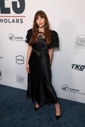 Elizabeth Olsen Gothic Elegance at YES Scholars Gala 2025