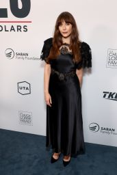 Elizabeth Olsen Gothic Elegance at YES Scholars Gala 2025