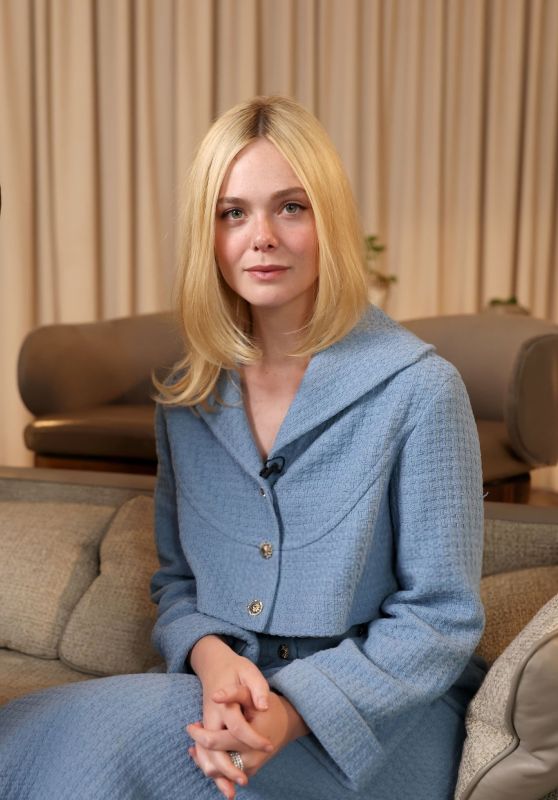 Elle Fanning Blue Dream at TIFF
