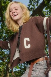 Elle Fanning Unveils Coach’s Fall 2025 Handbag Campaign in Woodland Whimsy