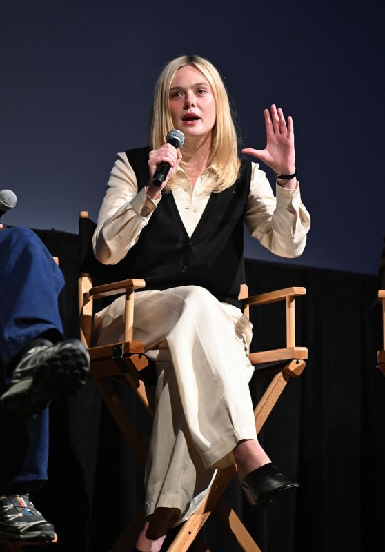 Elle Fanning Unveils Quiet Chic at Telluride Film Festival