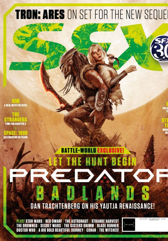 Elle Fanning Unveils Sci-Fi Grit in SFX Magazine – October 2025