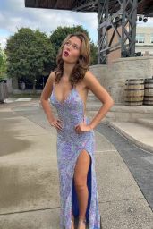 Elyse Hofer Champions Prom Style in Jasz Coutures Kaleidoscope Sequin