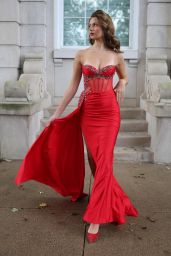 Elyse Hofer Commands Prom in Jasz Coutures Siren Corset Gown