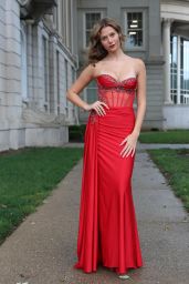 Elyse Hofer Commands Prom in Jasz Coutures Siren Corset Gown