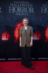 Emily Alyn Lind Edgy Academia at Halloween Horror Nights 2025