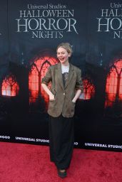 Emily Alyn Lind Edgy Academia at Halloween Horror Nights 2025
