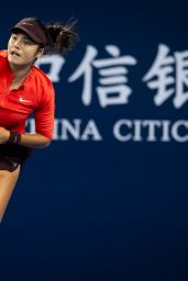 Emma Raducanu Commands China Open With A High-Octane Red And Maroon Court Look