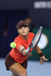 Emma Raducanu Commands China Open With A High-Octane Red And Maroon Court Look