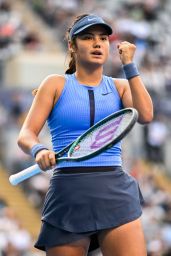 Emma Raducanu Selects Nike Blue and Gray for China Open 2025