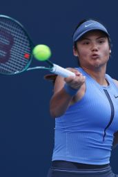 Emma Raducanu Selects Nike Blue and Gray for China Open 2025