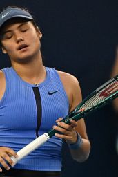 Emma Raducanu Selects Nike Blue and Gray for China Open 2025
