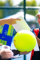 Emma Raducanu Unveils China Open Practice Court Casual Cool