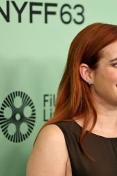 Emma Roberts Unveils New York Film Festival Dark Romanticism