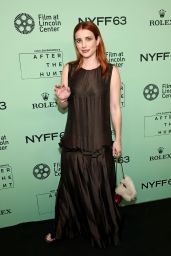Emma Roberts Unveils New York Film Festival Dark Romanticism