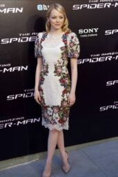 Emma Stone Unveils Romantic Lace at The Amazing Spider-Man Premiere