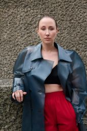 Erin Doherty Employs Buffalo Check for Grazia UK Magazine Cover 2025