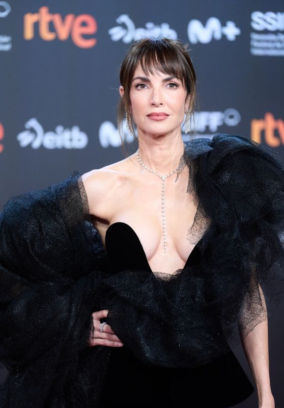 Eugenia Silva Embodies San Sebastian Opera Noir Glamour