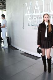 Evie Templeton Commands Malone Souliers LFW With Chocolate Uniform